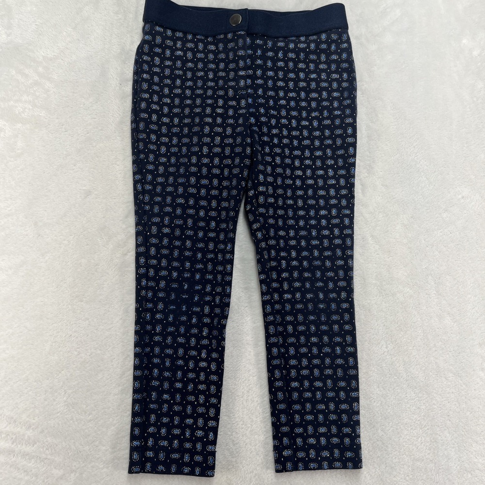 Crewcuts Pixie Pants Girls 5 Glitter Paisley Sparkle Glam School Academia Dressy